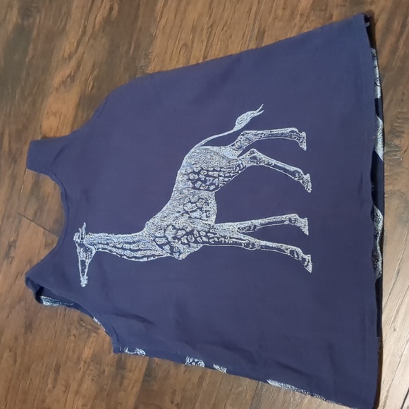 Vintage L'EAU VIVE Large tank top animals - Picture 1 of 8